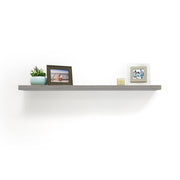 InPlace 48 in Floating Shelf Wall Mounted Hidden Brackets - Driftwood, 9581188E